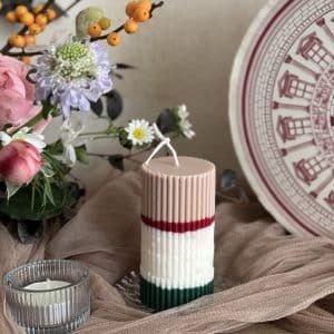 Christmas Cylinder Candle