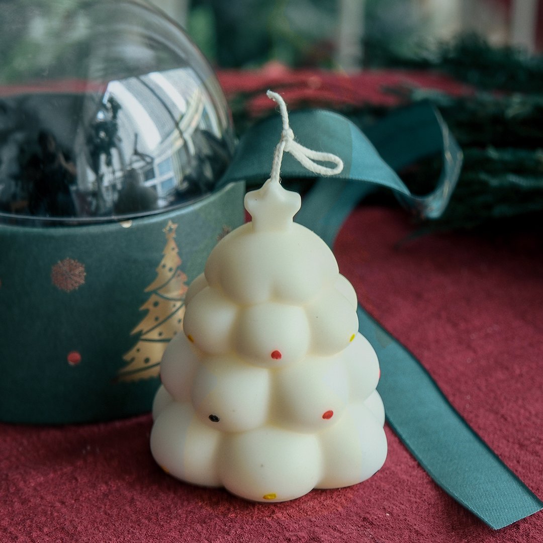 Puffy Glow Tree Candle
