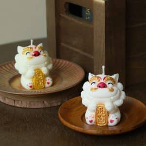 Fortune Lion Candle